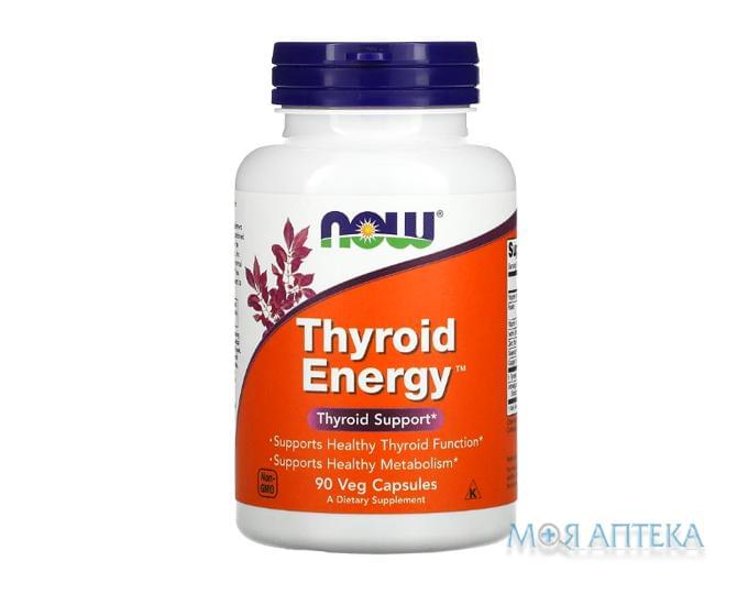 NOW Thyroid Energy (Энергия щитовидной железы) капсулы №90