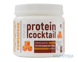 Протеїновий коктейль Powerfood карамель, 500 г у бан.