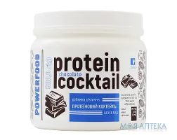 Протеїновий коктейль Powerfood Шоколад, 500 г у бан.