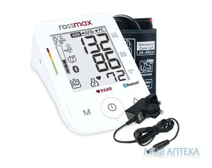 Тонометр Rossmax (Россмакс) автоматичний, X5 з мережевим адаптером