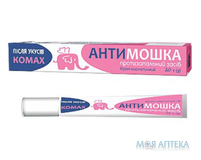 Антимошка крем косметичний після укусів комах по 20 г