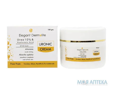 Дермолайт Уронік (Dermolite Uronic) крем для тіла зволожуючий для сухої шкіри, 100 г