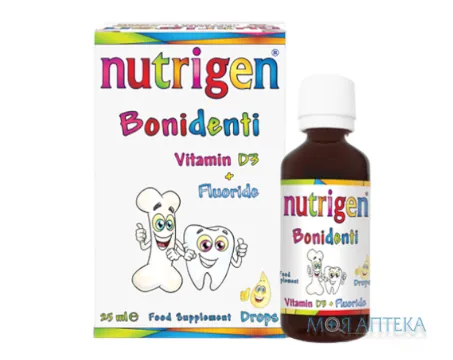 Нутріжен Боніденті краплі д/діт. по 25 мл у пляш. скл.