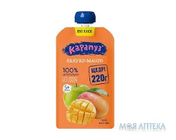 Пюре дитяче Карапуз яблуко-манго 200 г