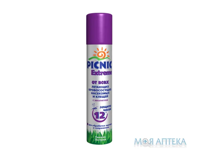 Пікнік (Picnic) Екстрим від всіх літаючих комах і кліщів, 75 мл