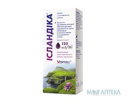 Ісландіка сироп з ісландським мохом по 125 мл у флак.