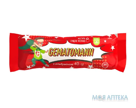 Гематоменн Baum Pharm батончик з альбуміном, 40 г