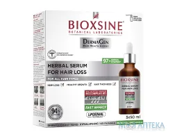 Біоксін Дермаджен Рослинна Сироватка проти випадіння волосся фл. 50 мл №3