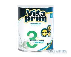 Витаприм (Vitaprim) Премиум 3 Смесь сухая молочная (С 12 месяцев) 400 г