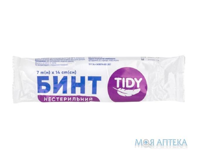 Бинт Марлевый Медицинский Нестерильный TIDY 17 м х 14 см, тм Магнолия