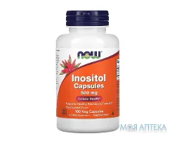 NOW Inositol (Нау Інозитол) капс. 500 мг №100