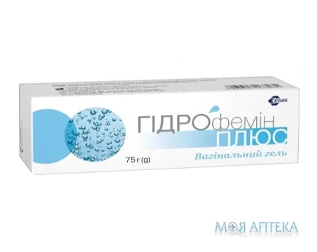 Гідрофемін Плюс гель вагінальний по 75 г у тубі з аплікатором
