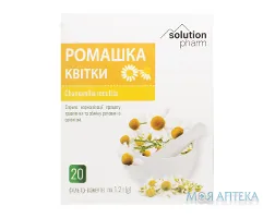 Фіточай Ромашки Квітки фільтр-пакет 1,2г №20 Solution Pharm