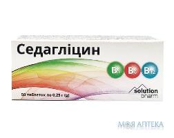 Седаглицин Solution Pharm таблетки №50