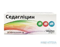 Седагліцин Solution Pharm таблетки №50
