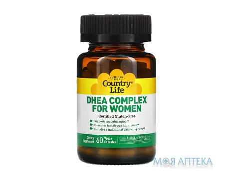 Кантрі Лайф (Country Life) DHEA комплекс для жінок капс. №60