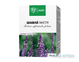 Шавлії листя по 40 г у пач. з внут. пак. ТМ АйВі