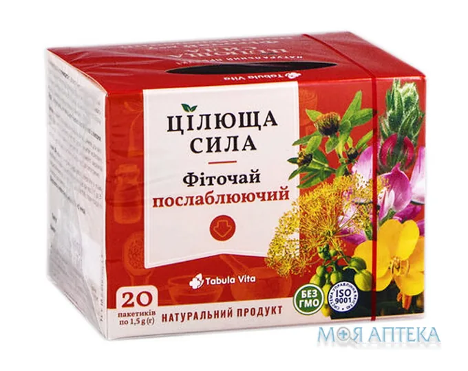 Фіточай Цілюща сила Tabula Vita (Табула Віта) №7 послаблюючий 1,5 г пак. №20
