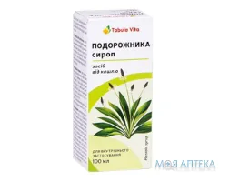 Сироп Подорожника Tabula vita (Табула Віта) сироп 100 мл фл. №1