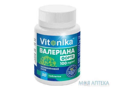 Vitonika (Вітоніка) Валеріана Форте табл. 100 мг №30