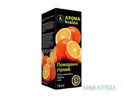 Олія ефірна Aroma Kraina (Арома Країна) апельсину гіркого 10 мл