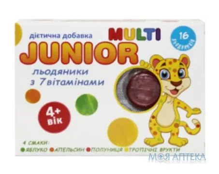 Юніор Мульті Tabula vita (Табула Віта) льодяники №16