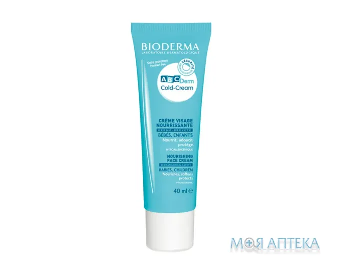 Біодерма АВСДерм (Bioderma ABCDerm) Колд-крем для обличчя, 40 мл