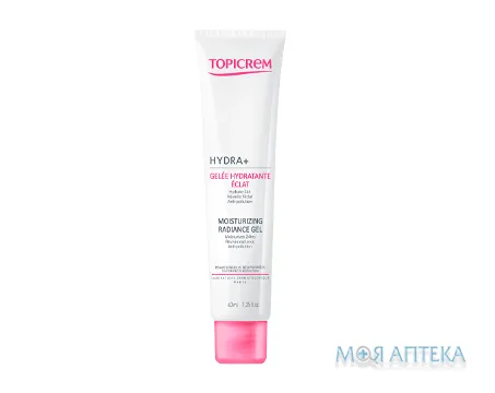 Топікрем (Topicrem) Hydra+ Чутлива шкіра Гель для Сяяння Обличчя зволожуючий 40 мл