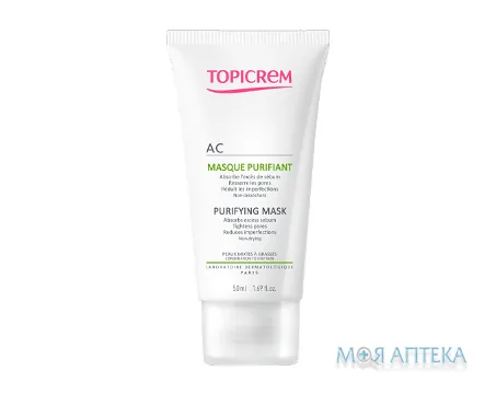 Топікрем АК (Topicrem AC) Маска очищуюча 50 мл