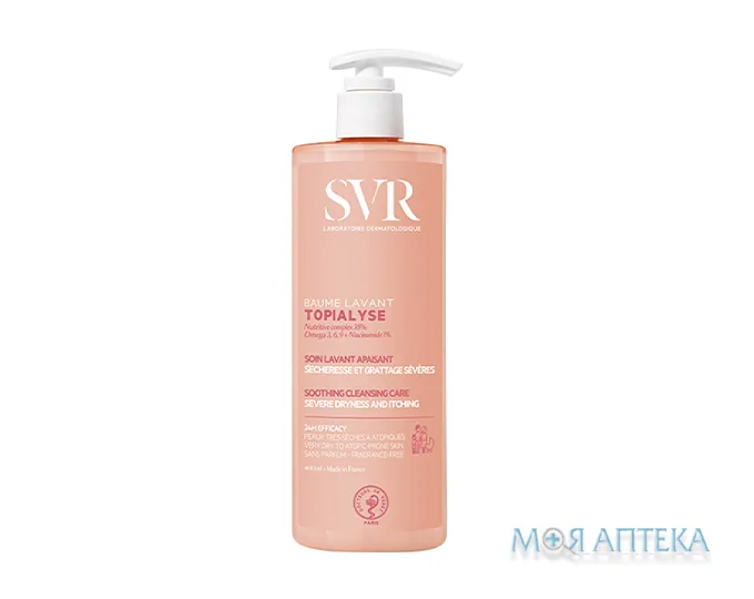 СВР Топіаліс Очищаючий Бальзам для обличчя і тіла (SVR Topialis Cleansing Balm for face and body) 400 мл