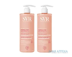 СВР Топіаліс Очищаючий Бальзам для обличчя і тіла (SVR Topialis Cleansing Balm for face and body) 400 мл №2 Набір