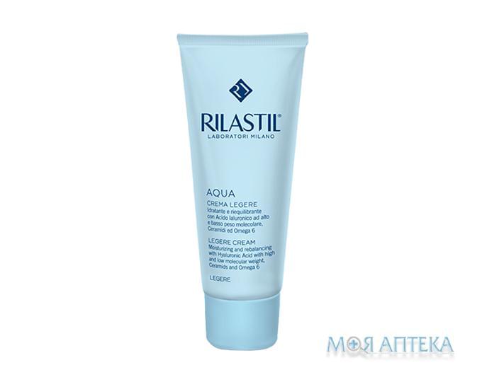 Ріластіл Аква Живильний крем для відновлення водного балансу для нормальної та комбінованої шкіри обличчя (Rilastil Aqua Crema) 50 мл
