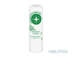 Домашній Доктор Помада гігієнічна Евкаліпт і алое, 3,6 г