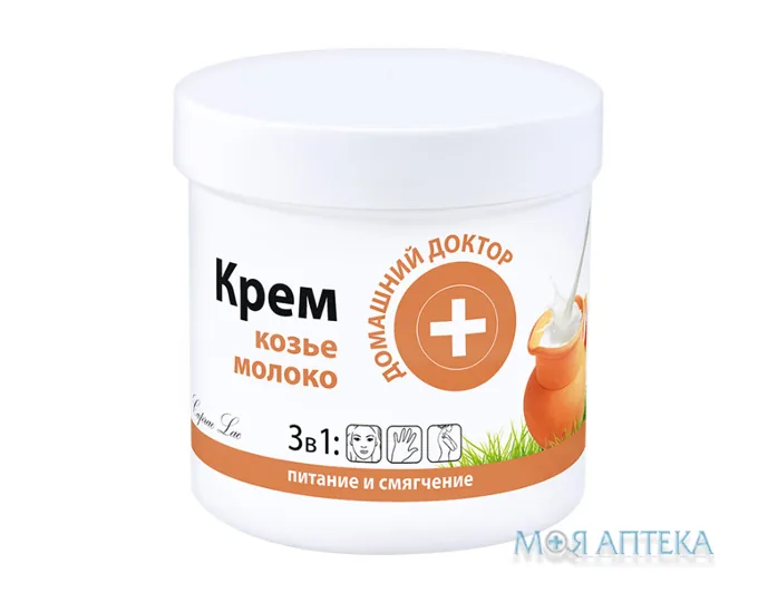 Домашній Доктор Козяче молоко Крем для обличчя і тіла 3 в 1, 250 мл