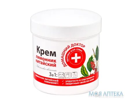 Домашній Доктор Лимонник китайськи Крем для обличчя і тіла 3 в 1, 250 мл