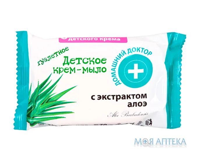 Домашній Доктор Крем-мило дитяче з екстр. алое, 70 г