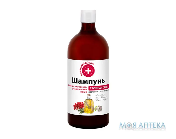 Домашній Доктор Шампунь Потрійна сила, 1000 мл