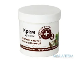 Домашній Доктор Кінський каштан і хвощ польовий Крем для ніг, 250 мл
