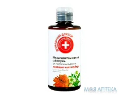 Домашній Доктор Шампунь Зелений чай і імбир, 300 мл