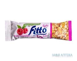 Батончик-мюслі Fitto light (Фітто Лайт) Малина + Гліцин 25 г