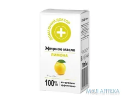 Олія ефірна Домашній Доктор лимонна 10 мл