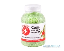 Домашній Доктор Сіль для ванн морська з екстрактом Евкаліпта, 1000 г