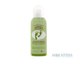 Зелена Аптека Дезодорант-Антиперспірант для ніг з тальком Контроль пітливості 150 мл