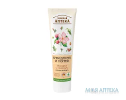 Зелена Аптека Крем для рук і нігтів Мигдаль і Календула 100 мл