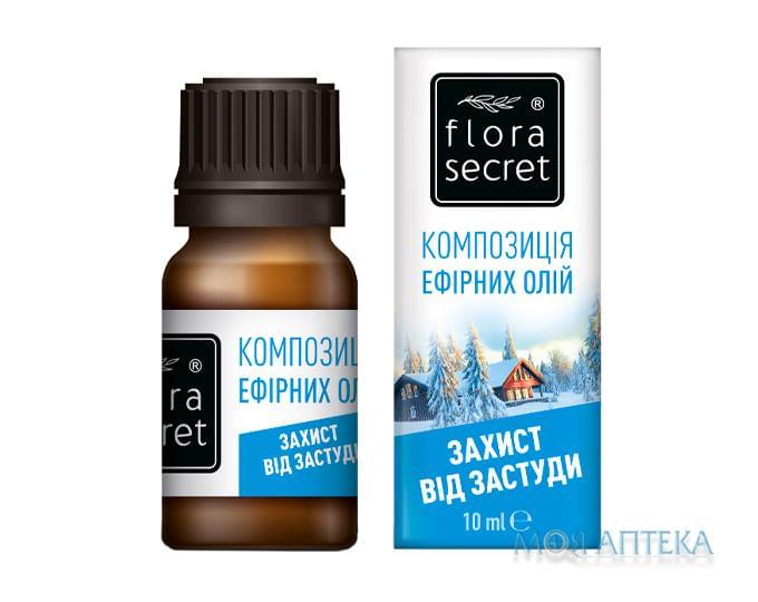 Композиція ефірних олій Flora Secret (Флора Сікрет) Захист від застуди 10 мл