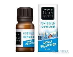 Композиция эфирных масел Flora Secret (Флора Сикрет) Защита от простуды 10 мл