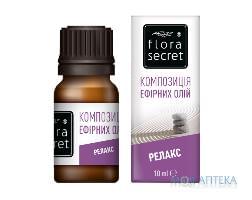 Композиція ефірних олій Flora Secret (Флора Сікрет) Релакс 10 мл