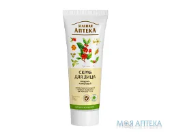 Зелена Аптека Скраб для обличчя Медово-кавовий 75 мл