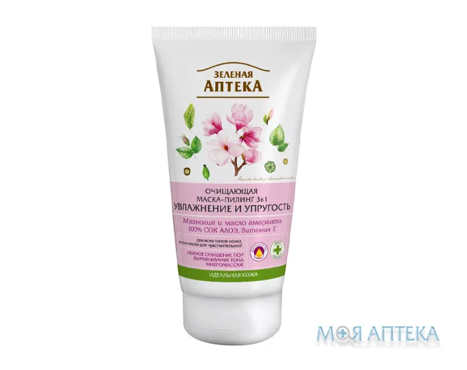 Зелена Аптека Маска-пілінг Очищаюча Зволоження і пружність 120 мл