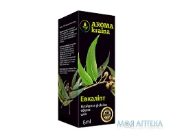 Олія ефірна Aroma Kraina (Арома Країна) евкаліптова 5 мл